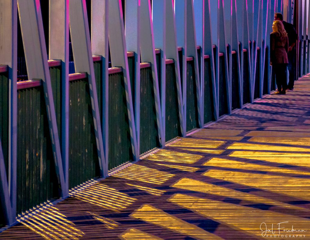 Footbridge Couple