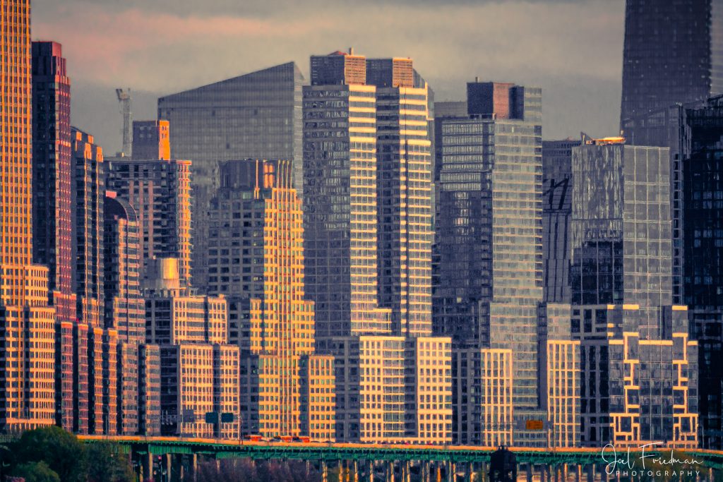 Midtown Manhattan skyline,.